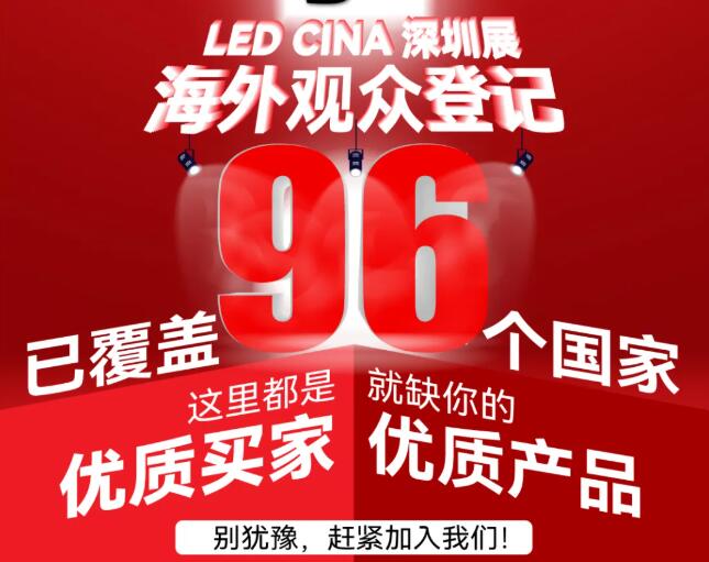 已有96個(gè)國家地區(qū)買家登記參觀了！您也參與進(jìn)來一起新年看新品吧！
