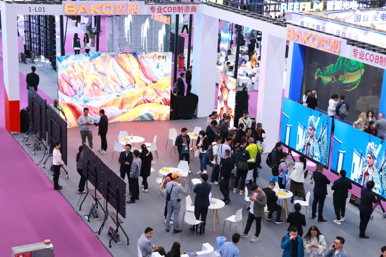 LED CHINA開展！巴科光電LED全場景動態子像素點燃全場